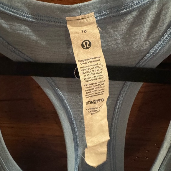 lululemon swiftly tech tank aero blue - 18 - Picture 3 of 4